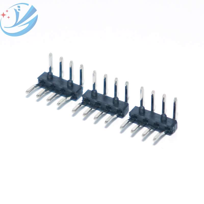 Connecteur mâle coudé DIP à 4 broches au pas de 2,54