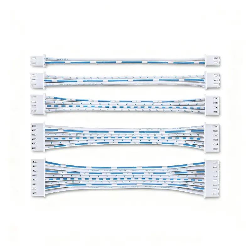 Comment les harnais bleu-blanc XH2.54 UL2468 24AWG peuvent-ils répondre aux besoins croissants des scénarios de connexion haute densité ?