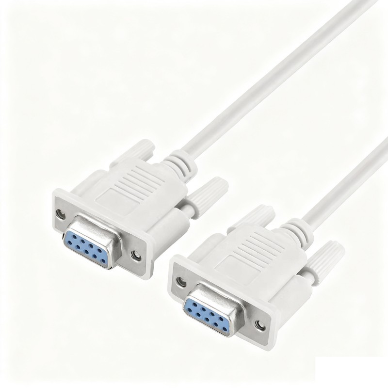 Câble de blindage du connecteur DB9 femelle à femelle
