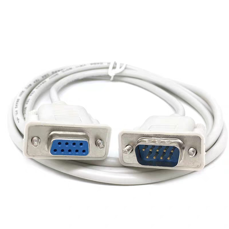 Câble de blindage du connecteur DB9 mâle à femelle
